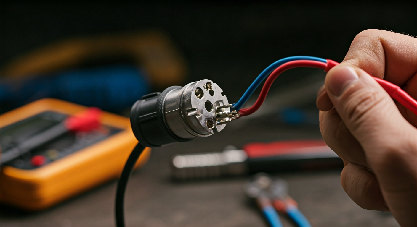 Kabel siłowy 4 żyłowy - jak go podłączyć? Krok po kroku 2