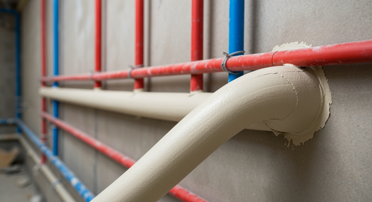 Czy rury PEX można tynkować? Sprawdzamy! 2